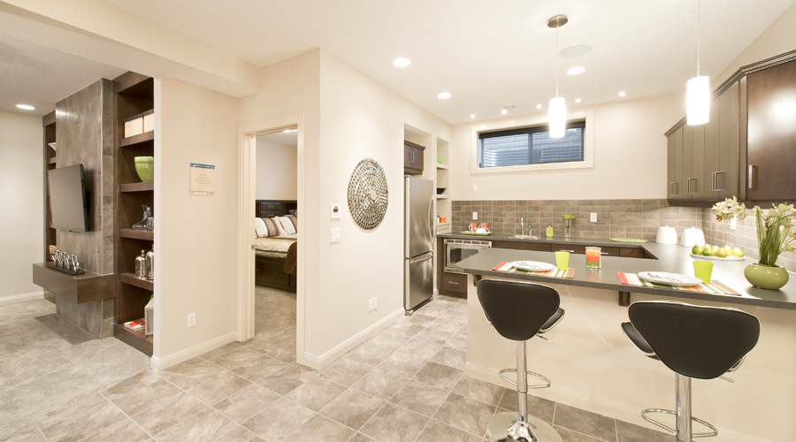 Basement renovation overview